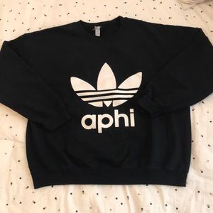 Alpha Phi Adidas Crew Neck Sweatshirt